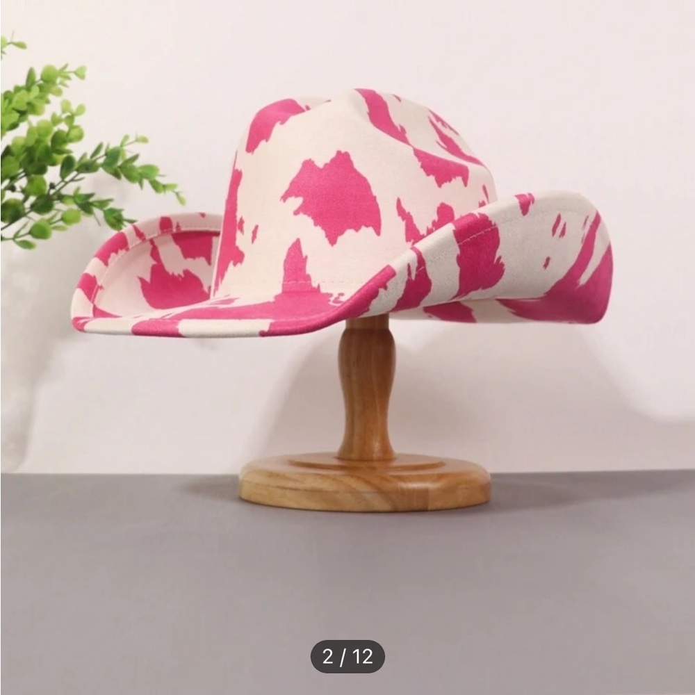 Cow Print Cowboy Hats